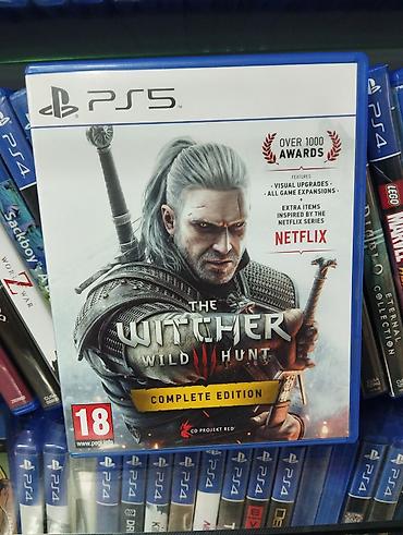witcher: PS5 oyun diski: The Witcher 3: Wild Hunt – Complete Edition - — 1