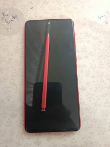 s10 original: Samsung Galaxy S10 Lite, 128 GB, rəng - Qırmızı, Barmaq izi