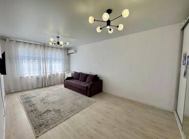 сдается квартира ак жар: 1 комната, 48 м², Элитка, 5 этаж, Евроремонт