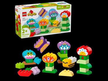 игрушки для детей 4 5 лет: LEGO Duplo 10444 «Мои первые цветы и насекомые», рекомендованный