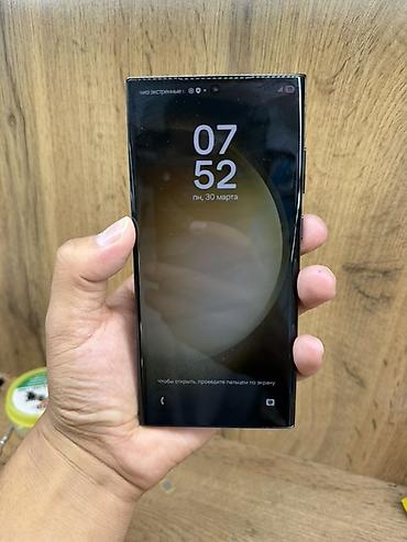 iphone xar: Samsung Galaxy S23 Ultra, Б/у, 256 ГБ, цвет - Зеленый, 1 SIM, 2 SIM — 2