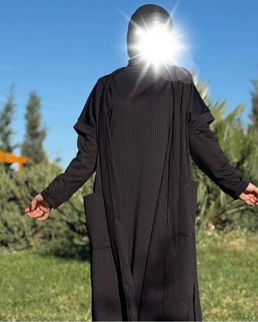 Hicab: Hicab paltarları. Panço, makaronka don, yupka dəst, anqorka geyim — 22