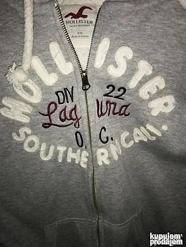 Duksevi: Original Hollister duks sa kapuljacom i dzepovima M 100% cotton — 10