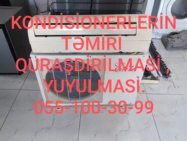100 kvadratliq kondisioner: Kondisioner Yeni, 100-dən çox kv. m, Split sistem, Kredit yoxdur, Ödənişli quraşdırma