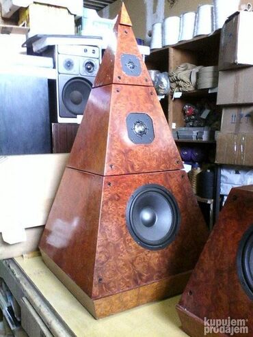 Zvučnici i stereo sistemi: Piramide "Visaton" -rotirajuce; 10"/8 oma -bas-26cm -srednji — 9