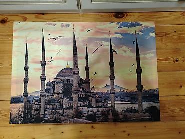 divar dekorları: LED işıqlı divar tabloları – İstanbul mövzusu - Mövzu: Taksim–Tünel — 9