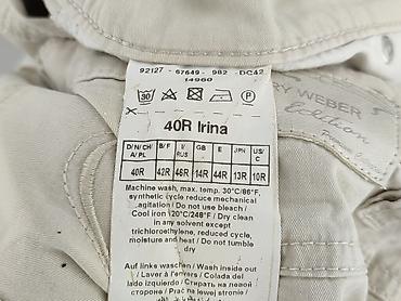 gabor: Gerry Weber, Spodnie materiałowe damskie, rozmiar L — 4