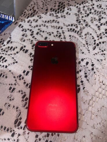 телефон 2013 11 12 флай: IPhone 7 Plus, 128 GB, Qırmızı, Zəmanət, Kredit, Barmaq izi