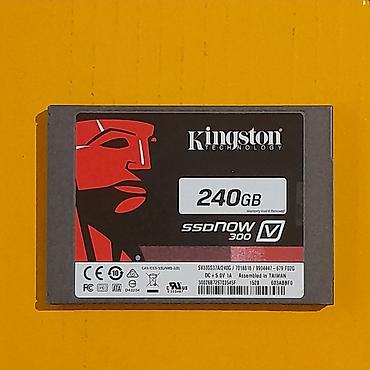 ssd 240 gb: Накопитель для ПК, Б/у, Kingston, SSD, 256 ГБ, 2.5", Для ПК — 2