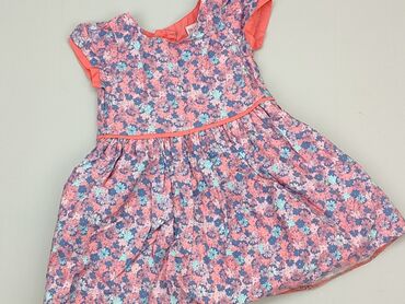 jeansy z kwiatami: Dress, 6-9 months, condition - Very good