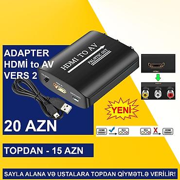 Digər kompüter aksesuarları: HDMİ Adapterlər SAYLA ALANA VƏ USTALARA TOPDAN QİYMƏTLƏ VERİLİR! ⭐HDMİ — 4