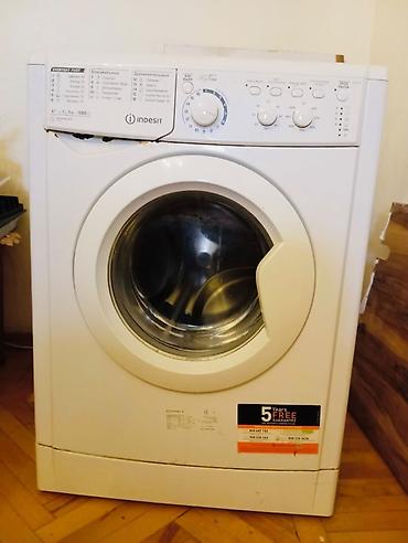indesit paltaryuyan 6 kq: Indesit markalı ön yükləməli paltaryuyan maşın. Model üzərində — 1