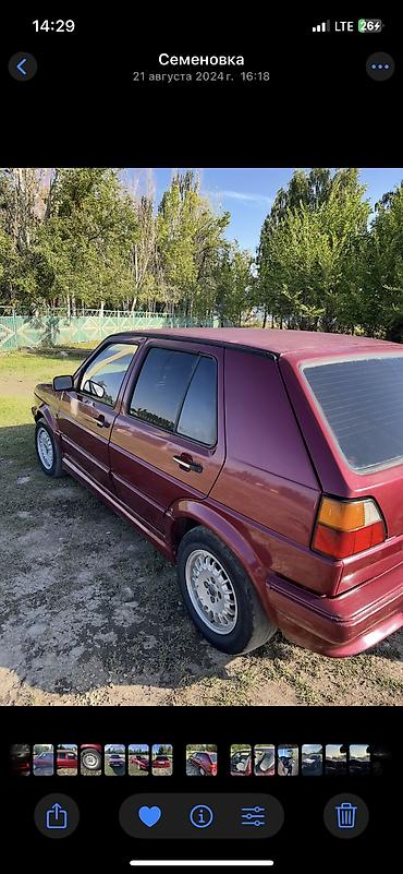 smart open: Volkswagen Golf: 1988 г., 1.8 л, Механика, Бензин, Хэтчбэк — 4