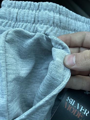 Брюки: Мужские брюки свободного кроя Silver Mode Relax Pro, светло‑серые — 2