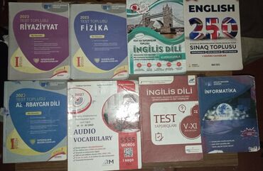 ingilis dili test toplusu dinleme: Salam kitablarin qiymetleri ferqlidi test toplulari 4 manat 250 sinaq