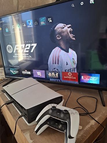 PlayStation 5 konsolu + 2 ədəd DualSense - Model: Sony PlayStation 5 lalafo.az -da PlayStation 5 konsolu + 2 ədəd DualSense - Model: Sony PlayStation 5