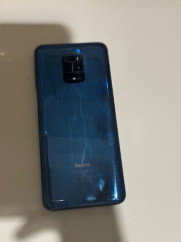 düyməli telefon: Xiaomi Redmi Note 9 Pro, 128 GB, rəng - Mavi, 
 Face ID, Düyməli, Zəmanət