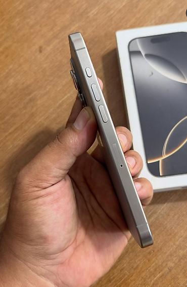 dubayski iphone 15: IPhone 15 Pro, 256 GB, Natural Titanium, Zəmanət, Simsiz şarj, Face ID — 3