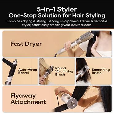 coanda: Dreame AirStyle — многофункциональная система для сушки и укладки — 8