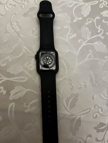 apple watch 4 baku qiymeti: İşlənmiş, Smart saat, Apple, Sensor ekran, rəng - Qara