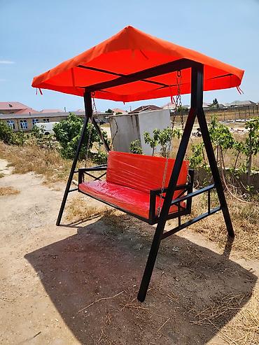yellencek divan: Bağ yelləncəyi – metal karkas, günəşlikli - Güclü metal çərçivə — 1