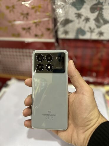 Poco: Poco X6 Pro 5G, 512 GB, rəng - Boz, Zəmanət