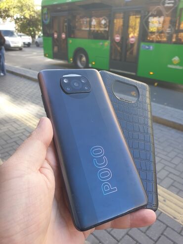aylıq limitsiz internet: Poco X3 Pro, 128 ГБ, цвет - Черный, Гарантия, Сенсорный, Отпечаток пальца