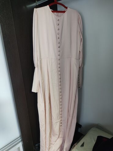 ярко розового цвета: Вечернее платье, Длинная модель, XL (EU 42)