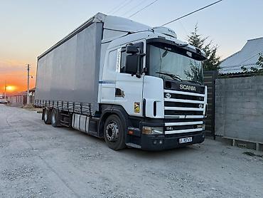 outback wilderness: Scania 114L 380, тентованный бортовой фургон - Модель: Scania 114L - — 1
