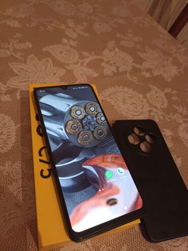 Poco: Poco C75, 256 GB, rəng - Qara, Sensor, Barmaq izi, Simsiz şarj