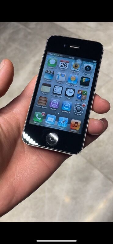 Apple iPhone: IPhone 4, 32 GB, Qara