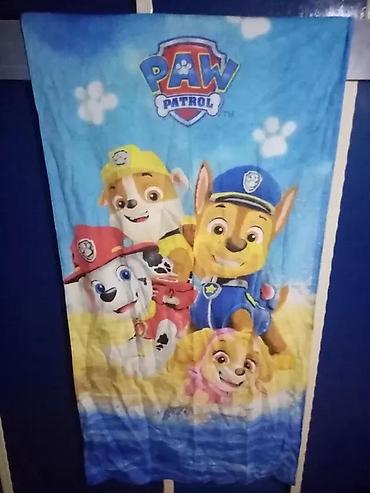 tea pec nova: PATROLNE SAPE PESKIR ZA PLAZU NOV PAW PATROL 100% PAMUK | Cene nisu — 2