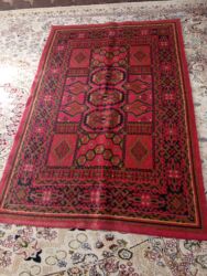 крават ош: Килем Колдонулган, Жүн, Накталай эмес/накталай төлөм