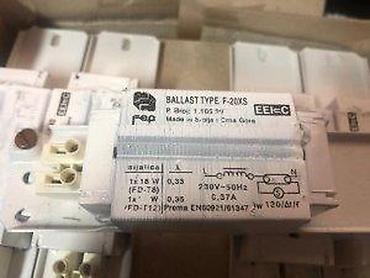 methanol cena: Prigušnica za fluo cev – FEP Ballast Type F-20XS - Za fluorescentne — 9