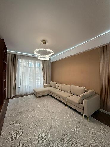 2022: 3 комнаты, 74 м², Асанбай мкр Элитка, 7 этаж, Евроремонт — 2