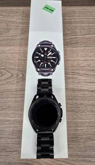 Galaxy Watch: Galaxy Watch 3. Носил раза три. Из Америки покупался в магазине
