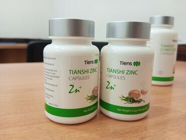 Vitaminlər və BAƏ: Tiens Sink kapsulları - Sink çatışmazlığını aradan qaldırmaq üçün