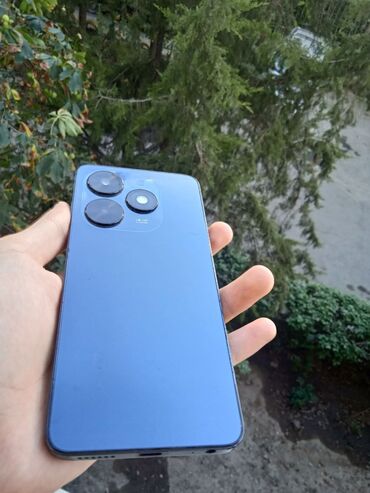 бокс для телефонов: Tecno Spark Go 2024, Колдонулган, 128 ГБ, түсү - Көк, 2 SIM