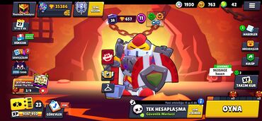 Xbox Series X: 35427 kuboklu Brawl Stars hesabı, yüksək səviyyəli döyüşçülərə və