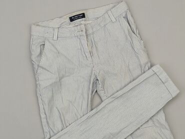 bershka spodnie dresy: Material trousers, S (EU 36), condition - Fair