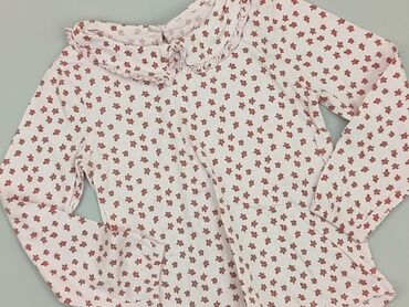 bluzka liscie: Blouse, Cubus, 8 years, 122-128 cm, condition - Perfect