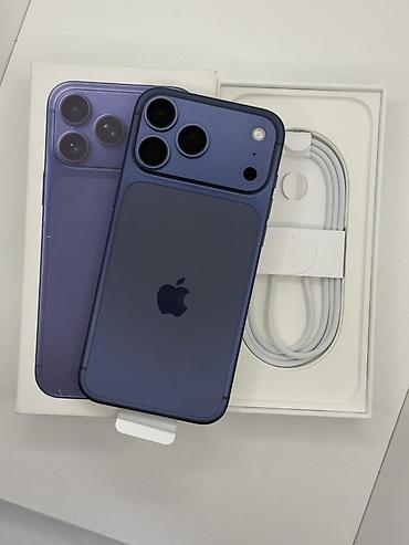 watch 10: IPhone 17 Pro Max, Б/у, 256 ГБ, Синий, Кабель, Коробка, 100 % — 1