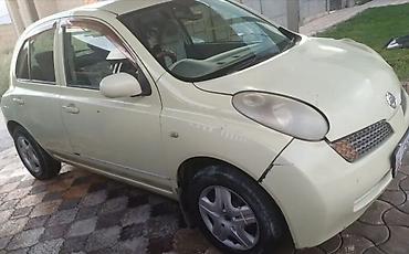 2 4 д: Nissan March: 2002 г., 1.3 л, Автомат, Бензин, Хэтчбэк — 2
