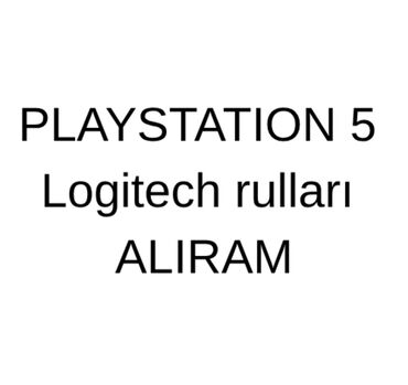 Digər oyun və konsollar: Playstation 5 Slim
Logitech g29 g920 ve s.
Oyun rulları Alıram