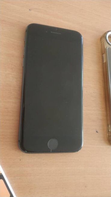 машинка алам: IPhone 8, Колдонулган, 64 ГБ, Кара, Каптама, Кабель, 100 %