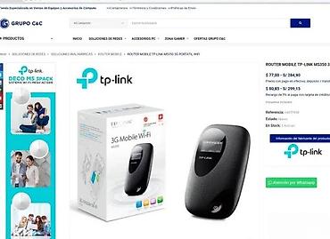 prodaja računara: TP-Link M5350 3G Mobile Wi‑Fi (MiFi) – prenosni bežični ruter - 3G — 9