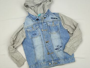 Дитяча джинсова куртка, 8 р., 122-128 см, Little kids, стан - Дуже гарний