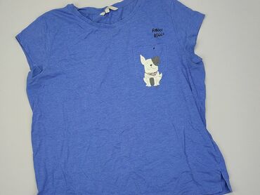 t shirty niebieski damskie: T-shirt, Clockhouse, L, stan - Dobry