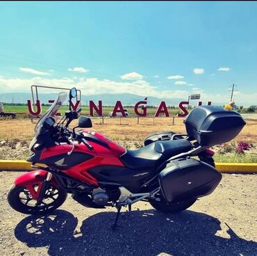 мотоцикл ктм дюк: Honda NC700X, красный/черный, туринговая комплектация. Основные