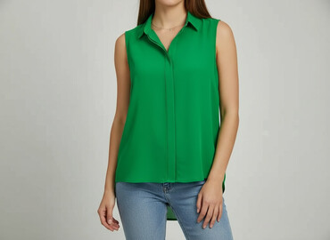 bluzki plus size z dekoltem: H&M, Women's blouse, size XS (EU 34)